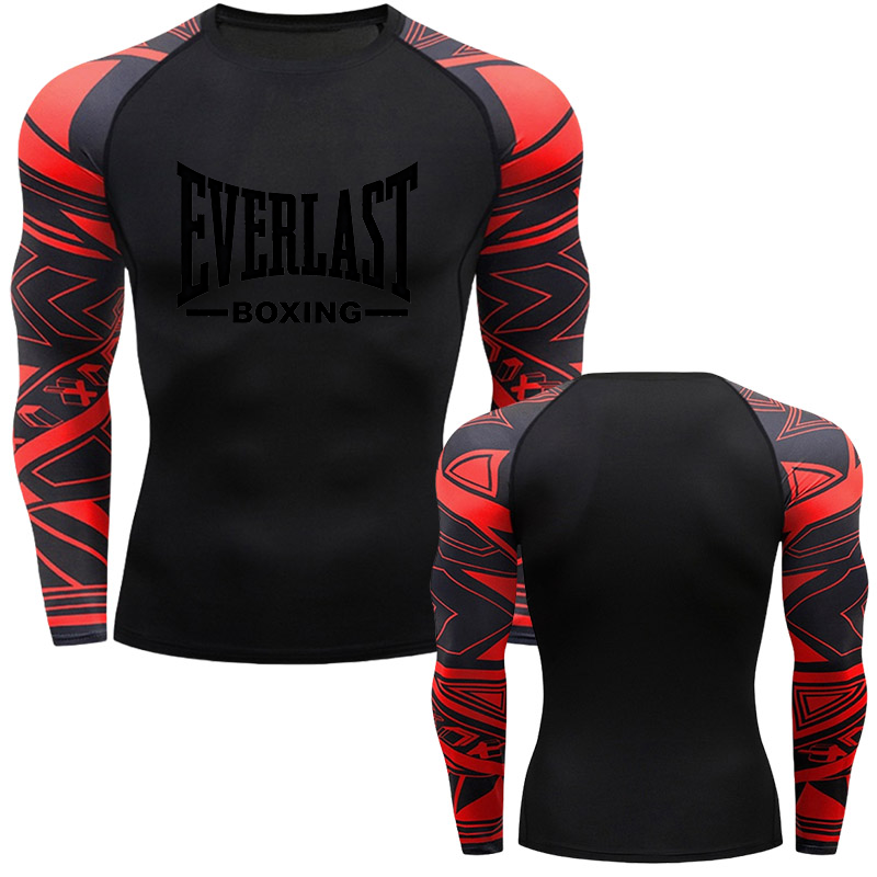 EVERLAST BOXING Nouveau T-shir - Compression Shirt Workout avis et prix