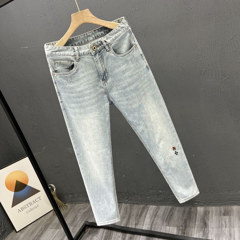 Jean Slim en Denim pour Homme, - Skinny Jeans Ripped avis et prix