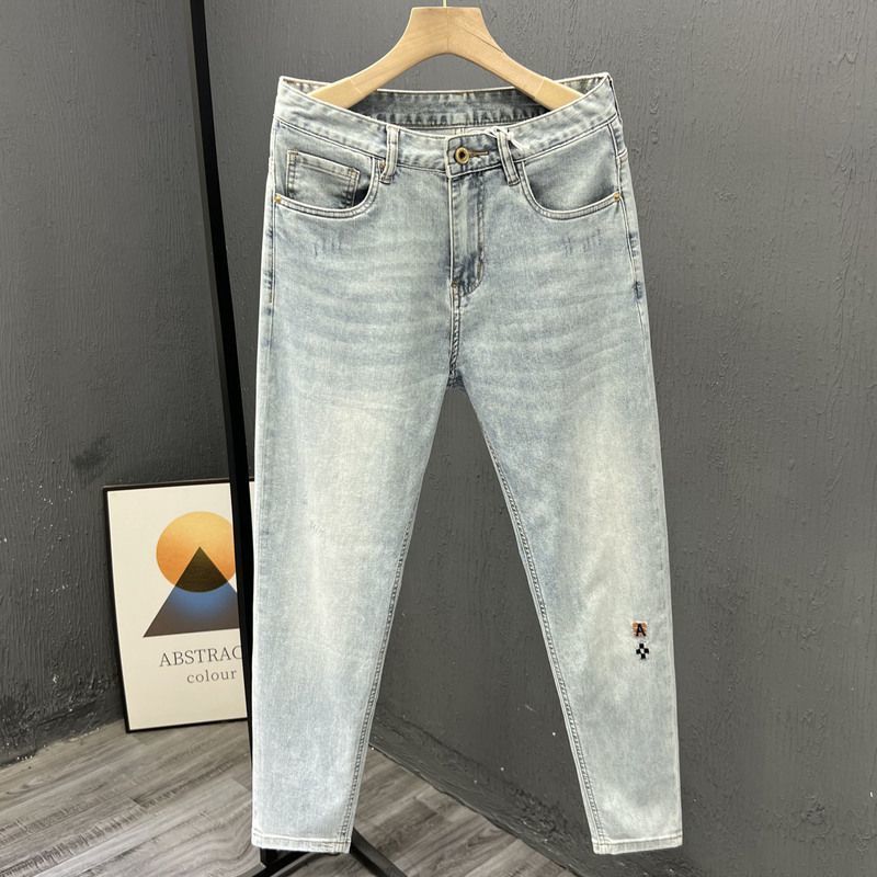 Jean Slim en Denim pour Homme, - Skinny Jeans Ripped avis et prix