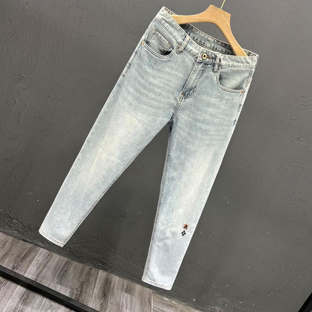 Jean Slim en Denim pour Homme, - Skinny Jeans Ripped avis et prix