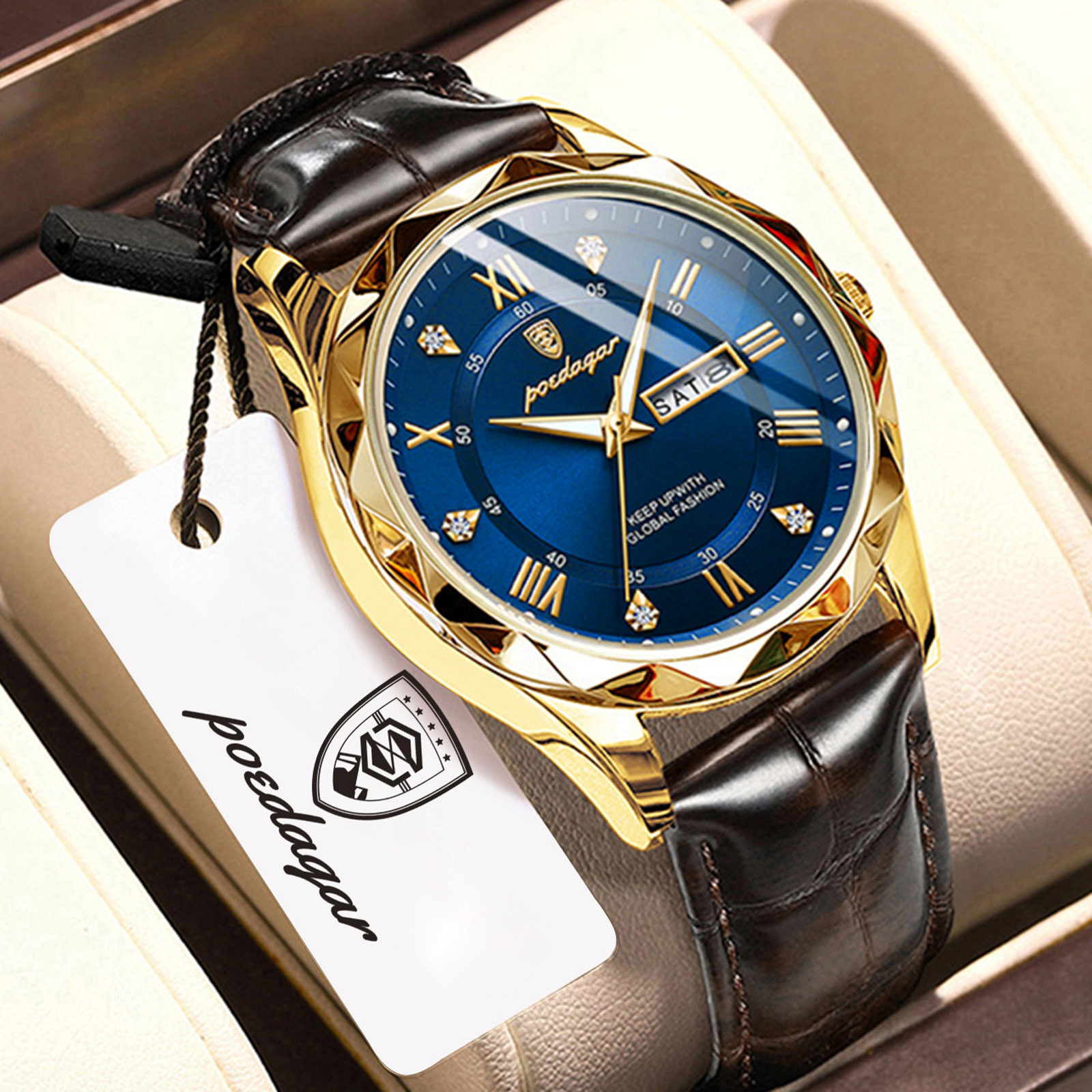 POEDAGAR Montre Homme Tendance - Men'S Fashion Magazine avis et prix