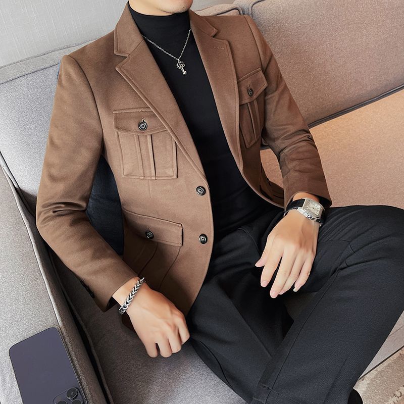 Veste de costume en Tweed légè - Men'S Fashion Light Jacket avis et prix