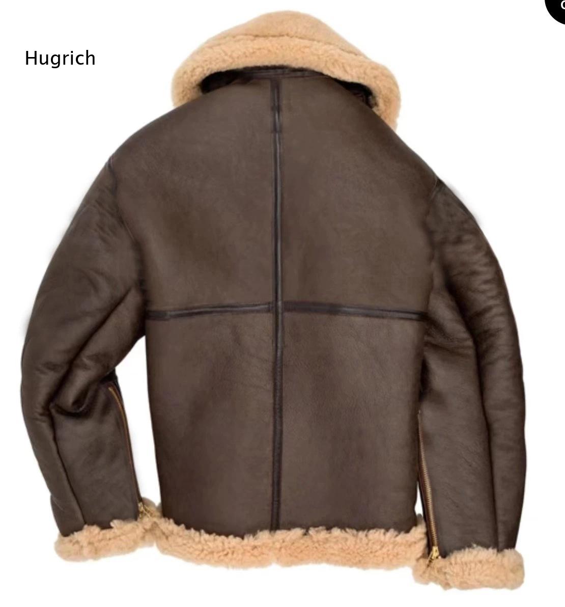 Veste aviateur en peau de mout - Bomber Jacket Men avis et prix