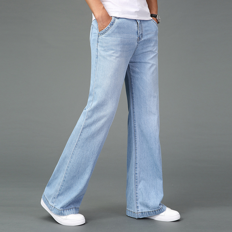 Jean Évasé en Denim pour Homme - Men'S Fashion Jeans And Boots avis et prix