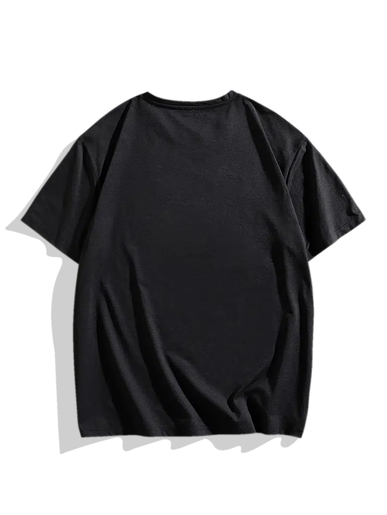 Hommes coton noir T-Shirt Vint - Men'S Fashion From The 80S avis et prix