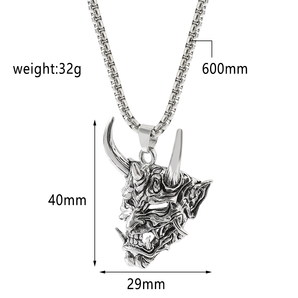 Collier pendentif masque de dé - Men'S Fashion Model avis et prix