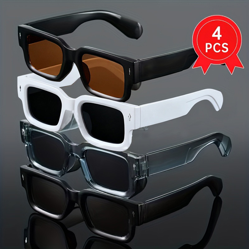 Lot de 4 paires de lunettes de - Men Fashion Photography avis et prix