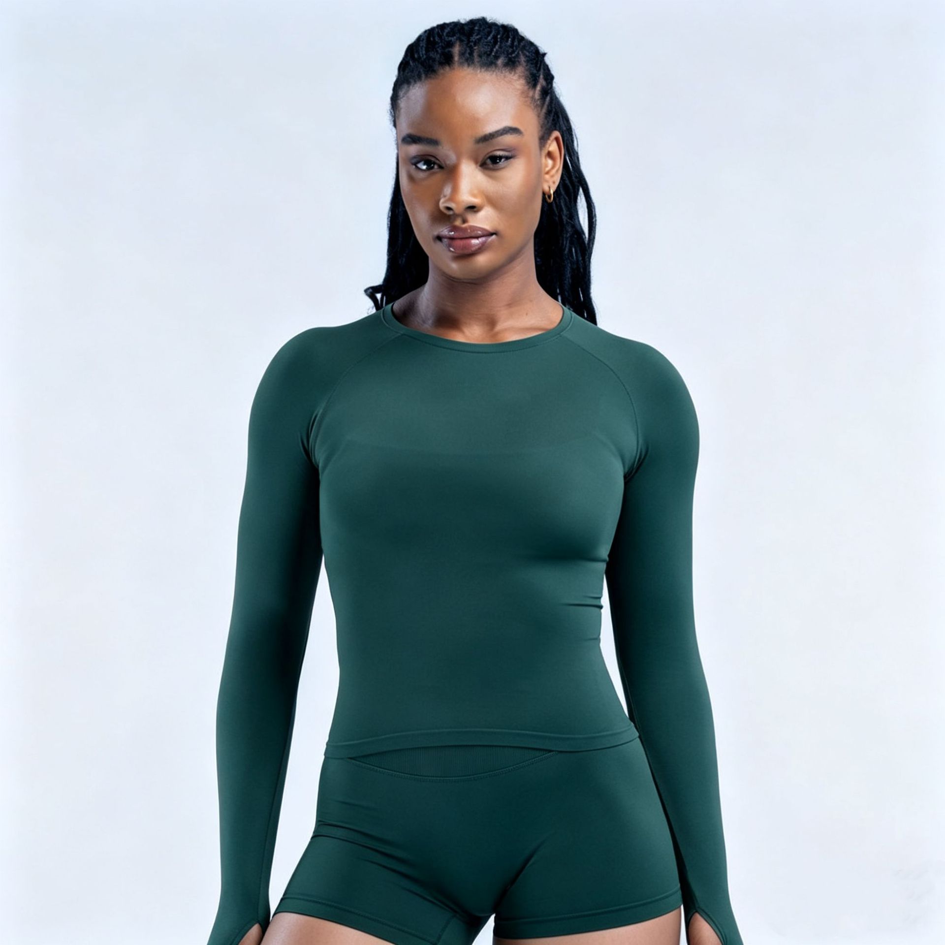 Haut à manches longues sans co - Compression Shirt Workout avis et prix