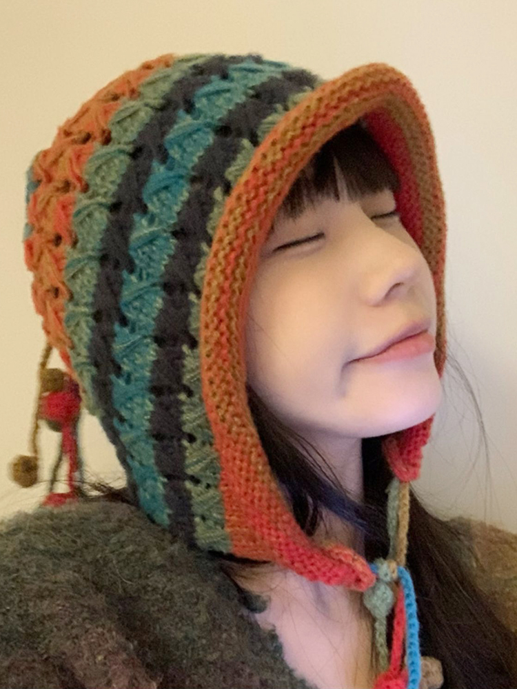 Chapeau à rayures arc-en-ciel  - Mens Fashion Bucket Hat avis et prix