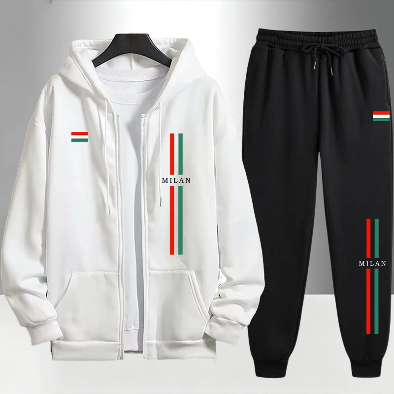 Ensemble Homme Imprimé Italie  - Mens Fashion Urban avis et prix