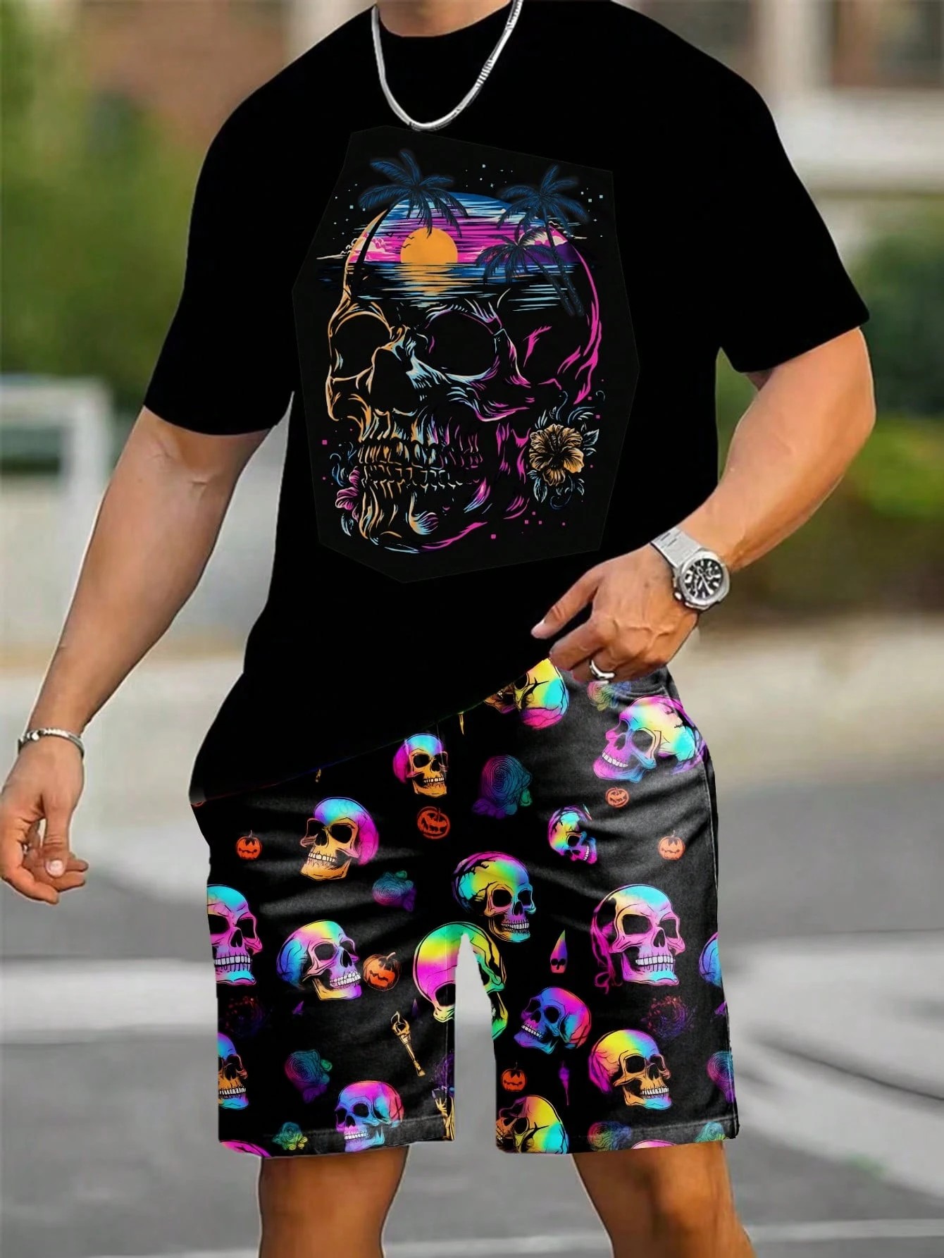 Nouvel ensemble short et t-shi - Men'S Fashion Videos avis et prix