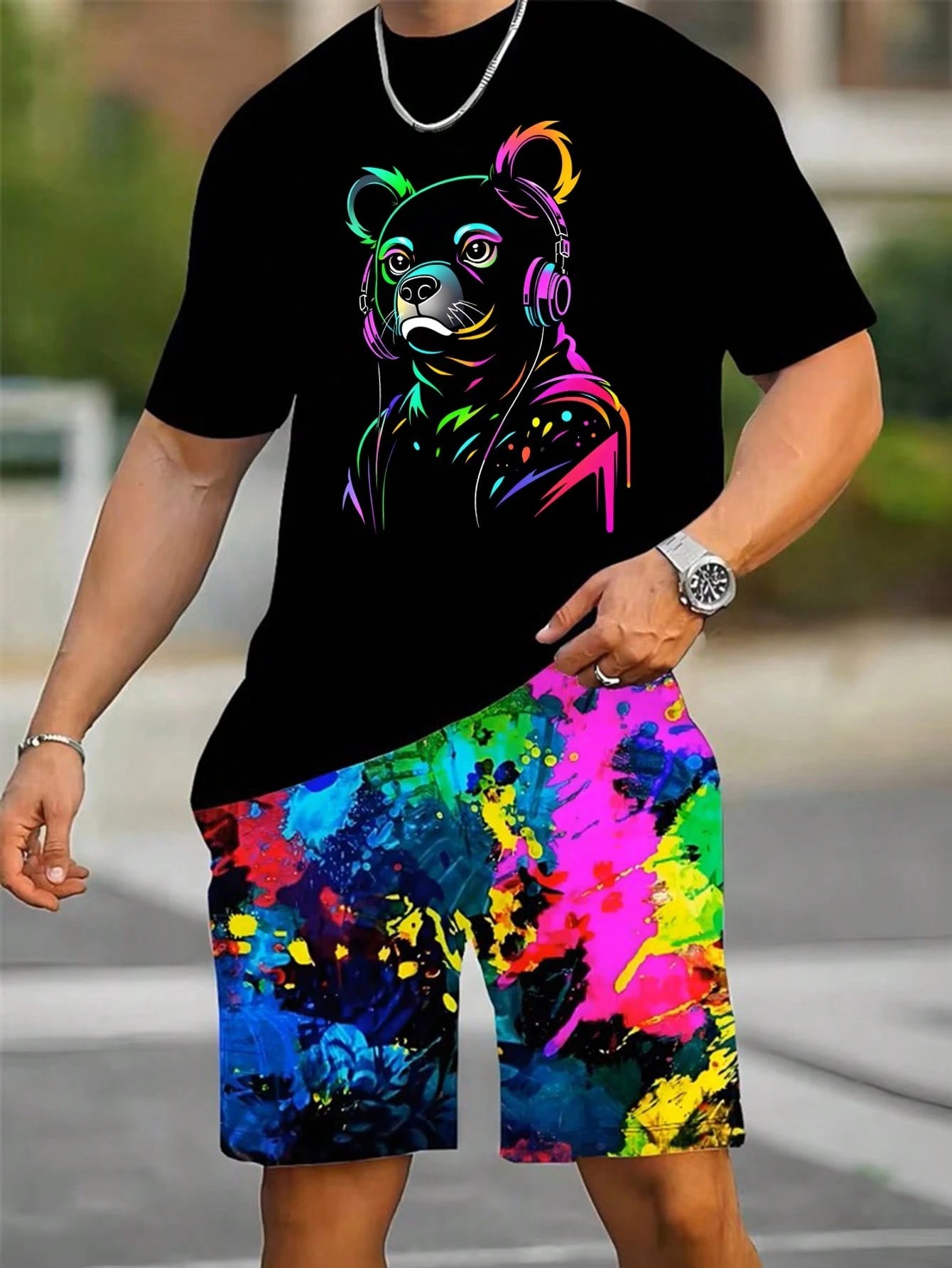 Nouvel ensemble short et t-shi - Men'S Fashion Videos avis et prix
