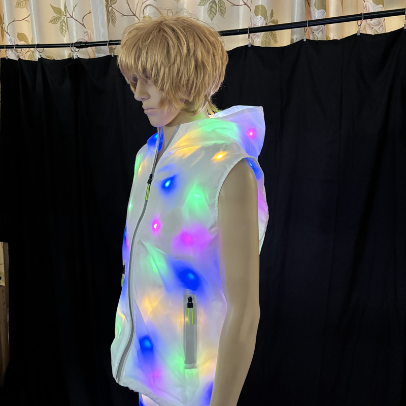 Gilet lumineux veste Costumes  - Men'S Fashion Light Jacket avis et prix