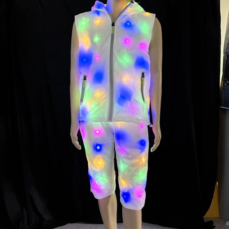 Gilet lumineux veste Costumes  - Men'S Fashion Light Jacket avis et prix