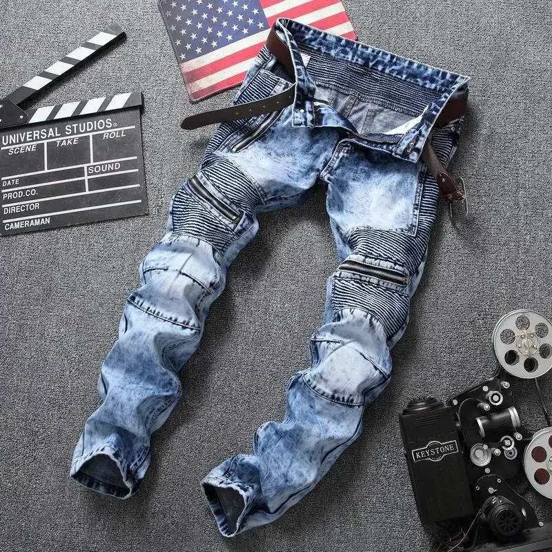 Punk Street Style déchiré jean - Skinny Jeans Ripped avis et prix